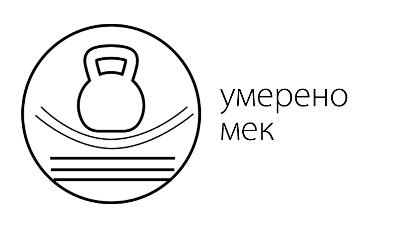 Умерено мек матрак