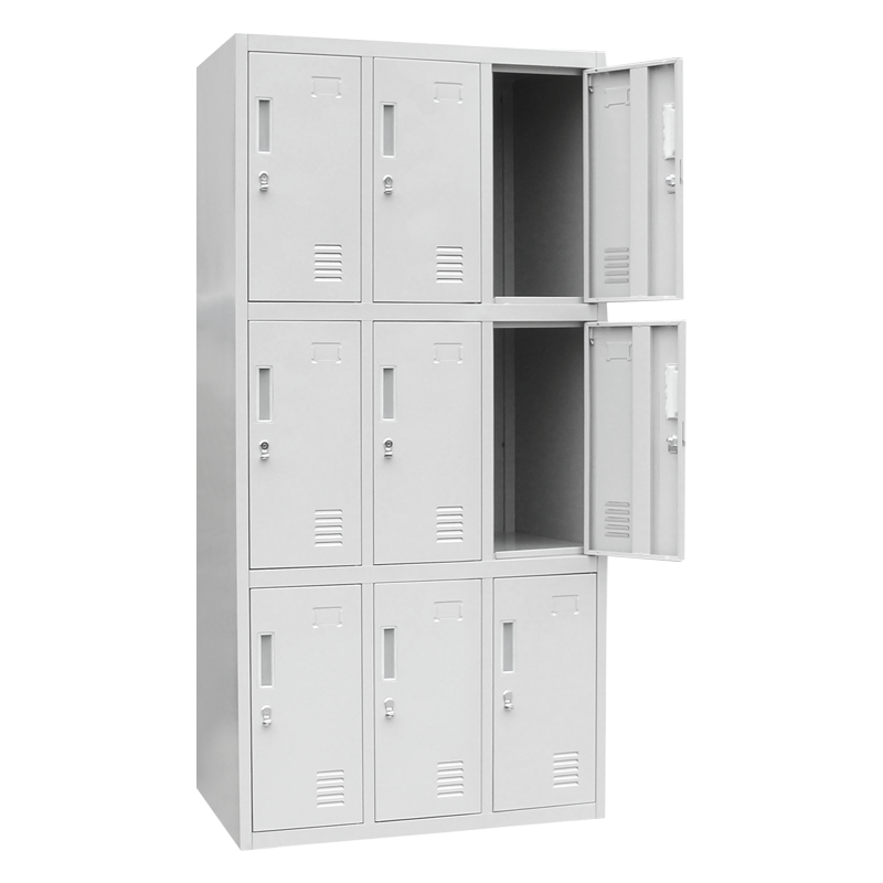 Метален шкаф Carmen CR-1274 J - сив, снимка 2