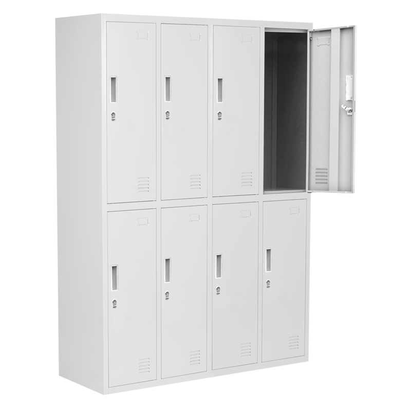 Метален шкаф Carmen CR-1276 J - сив, снимка 2