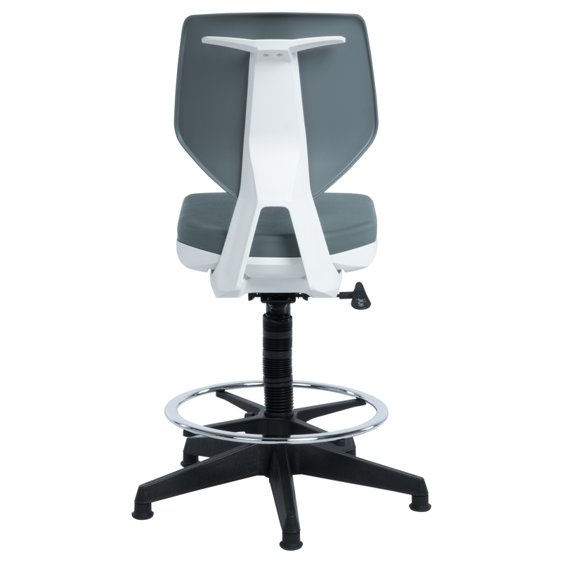 Работен офис стол LAB - сив AS, снимка 5