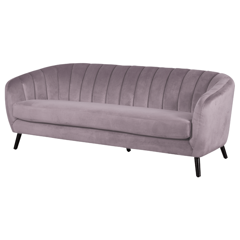 Триместно канапе GRETA - бебешко розово HLR, снимка 3