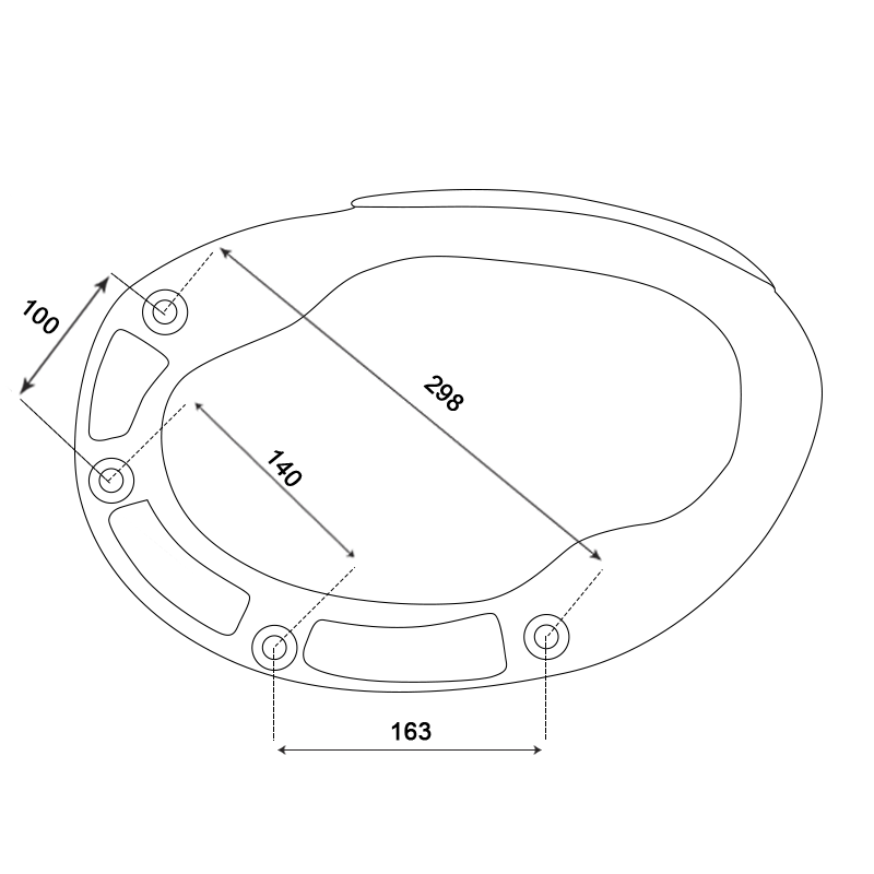 Подлакътник за офис стол 7506 - ляв, снимка 3