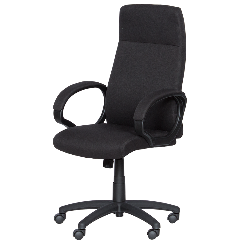 Президентски офис стол Carmen 7538 - черен, снимка 3