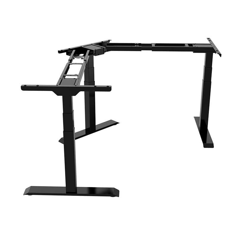 Повдигаща рамка за регулируемо ъглово бюро Carmen CR-223 C - черна, снимка 2