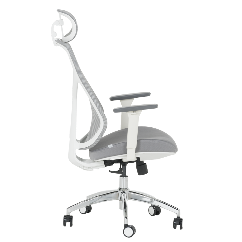 Ергономичен стол Carmen 7901 W - сив, снимка 5