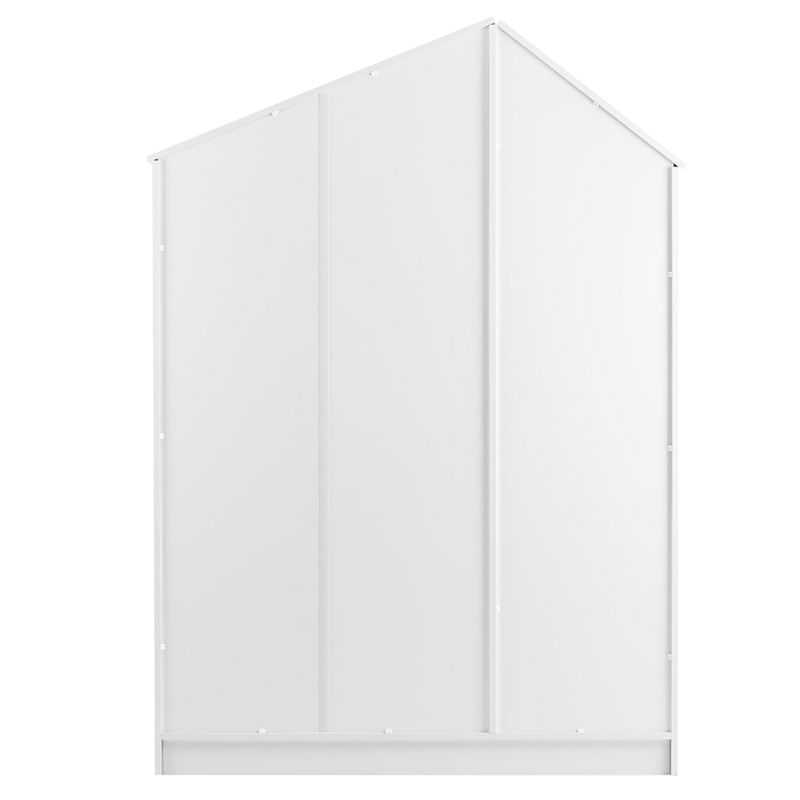 Трикрилен детски гардероб WHITE HOUSE, снимка 3