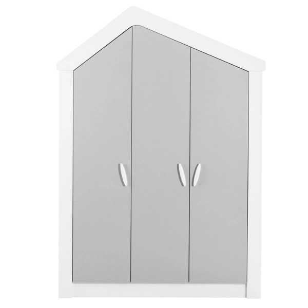 3 doors wardrobe WHITE HOUSE - View 2