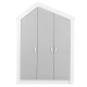 3 doors wardrobe WHITE HOUSE - View 2