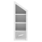 Children's toy shelf WHITE HOUSE - View 2