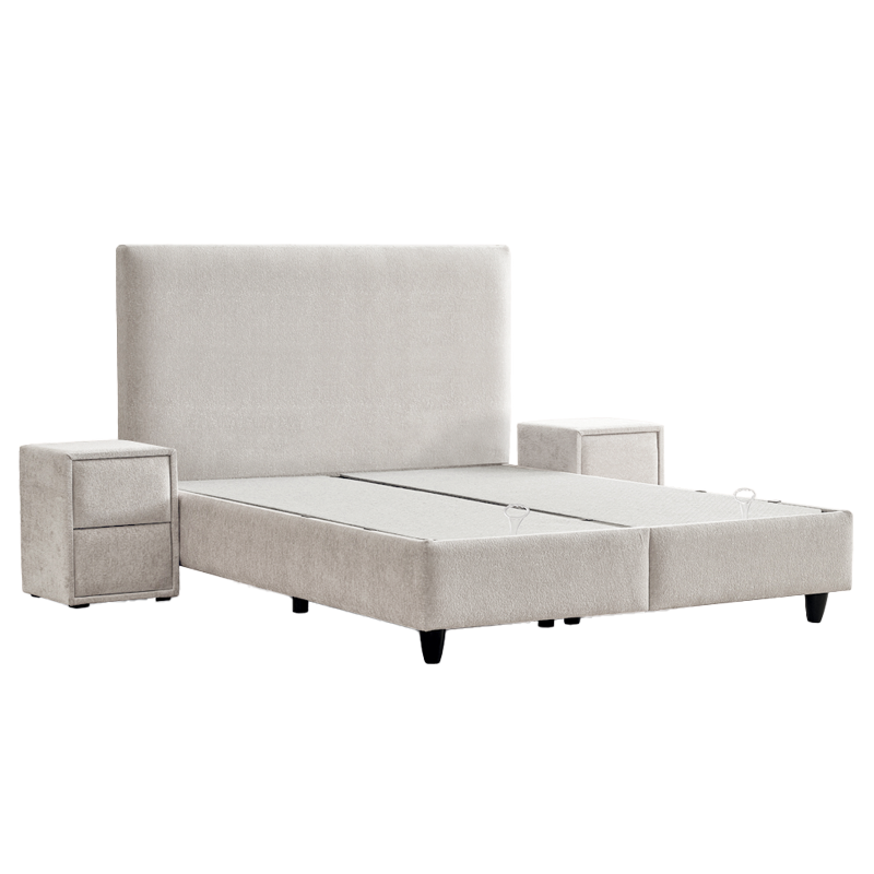 Тапицирана спалня с матрак COMO 160 x 200 - крем AN, снимка 4