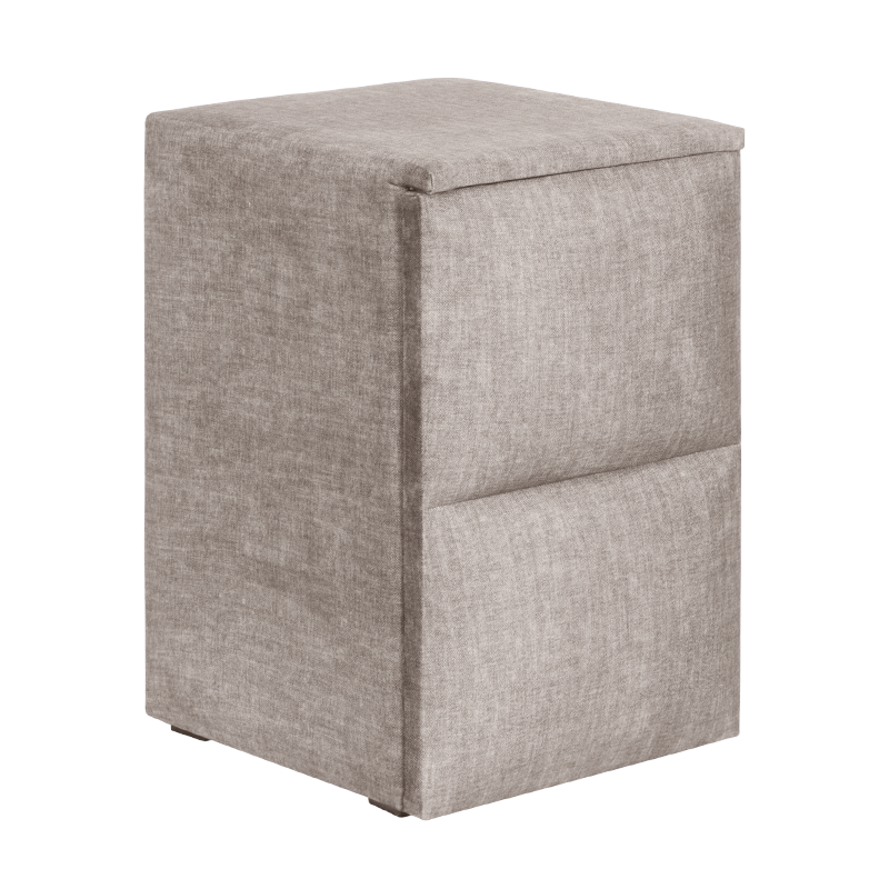 Нощно шкафче за спалня PUZZLE ляво - бежов 03, снимка 3