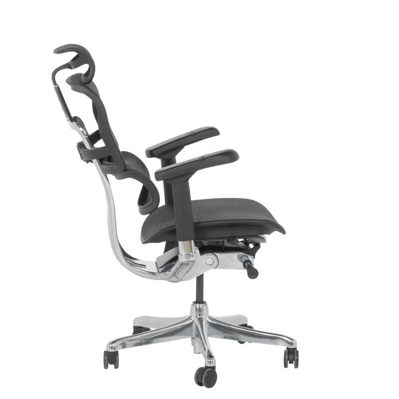Ергономичен стол ERGOHUMAN ELITE 2 - черна рамка - черен – код 3520660, снимка 6