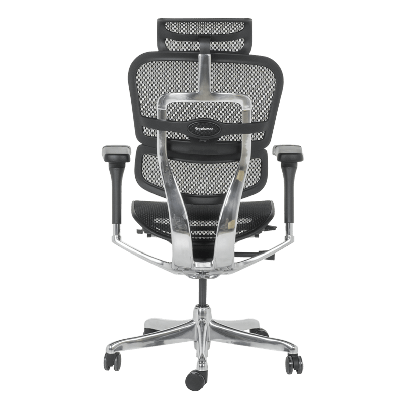 Ергономичен стол ERGOHUMAN ELITE 2 - черна рамка - черен – код 3520660, снимка 8
