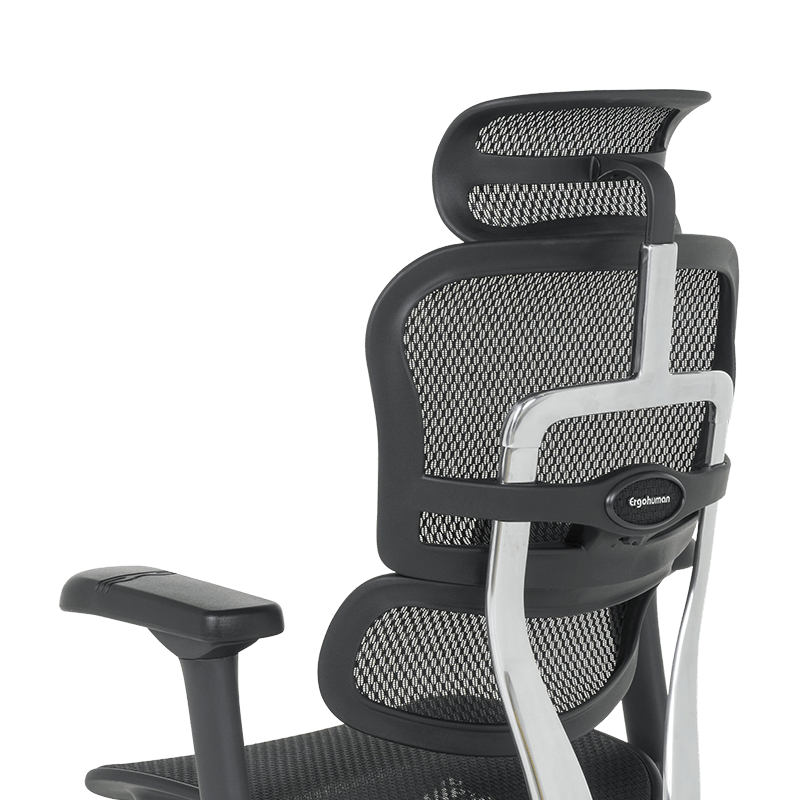 Ергономичен стол ERGOHUMAN ELITE 2 - черна рамка - черен – код 3520660, снимка 9