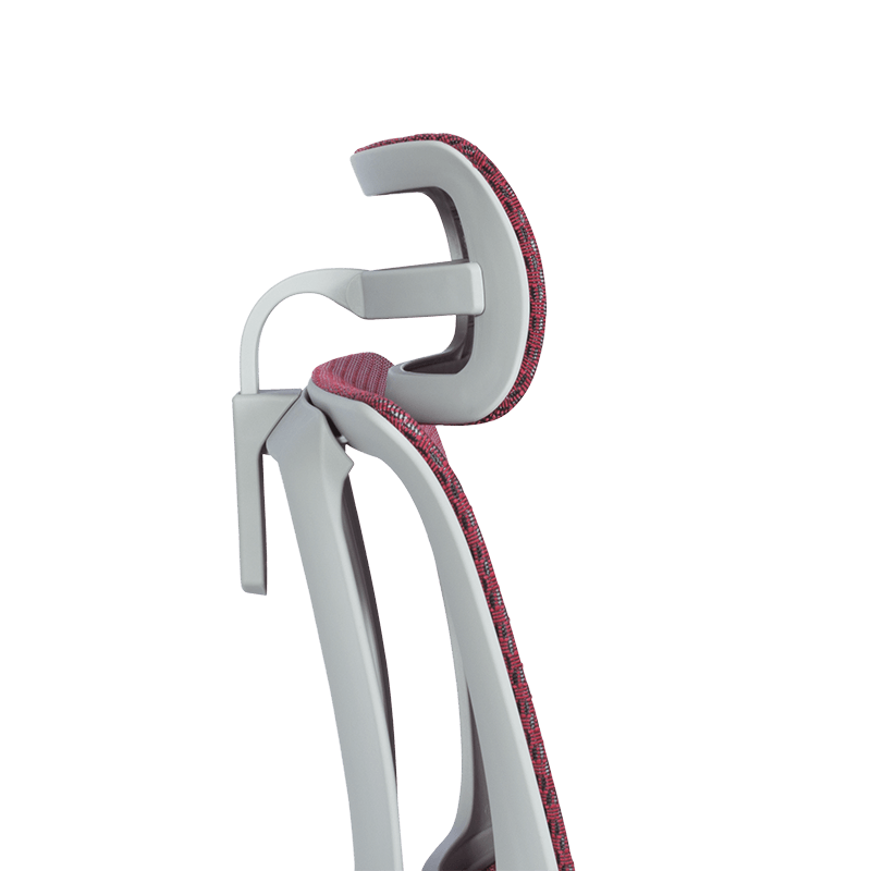 Ергономичен стол ERGOHUMAN IOO ELITE 2 - сива рамка - червен, снимка 10