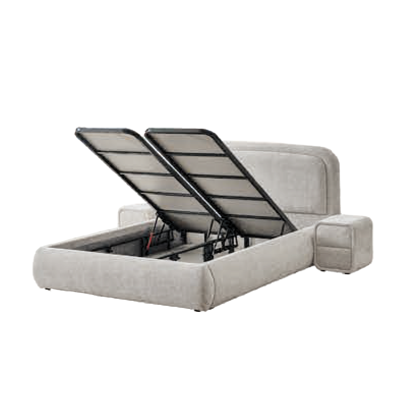 Тапицирана спалня с матрак NOVA 140 х 200 - перла SY, снимка 2