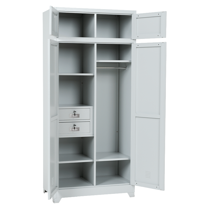 Метален шкаф Carmen CR-1229 J - сив, снимка 4