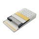 Boxspring bed COMO PRO 90 x 200 - pearl SY - View 5