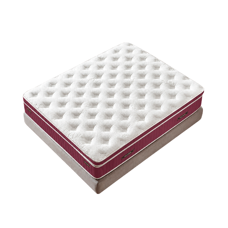 Тапицирана спалня с матрак MINI PUZZLE 160 х 200 - бордо 59, снимка 4