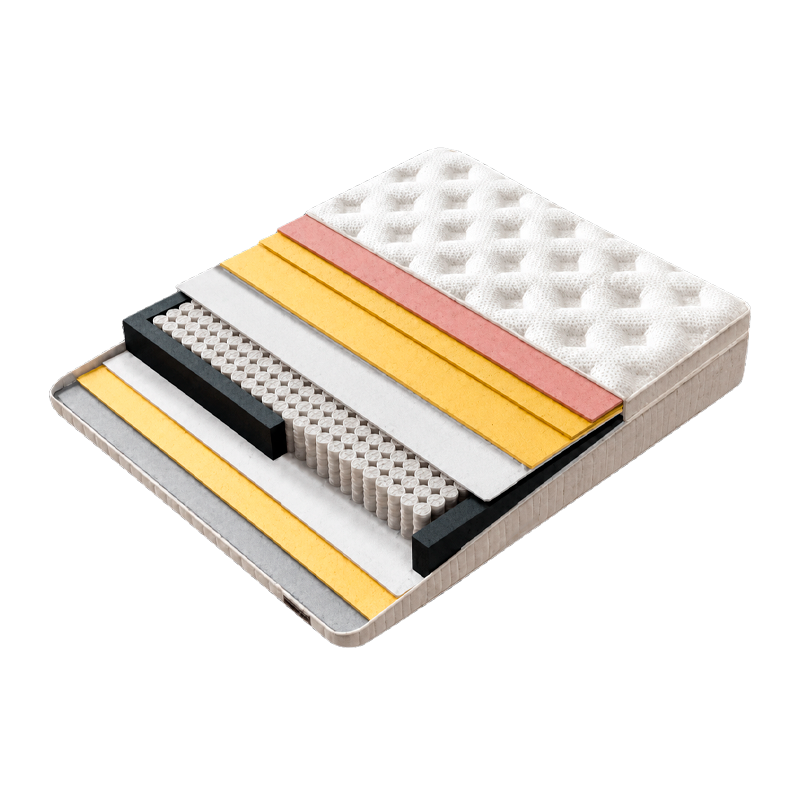 Тапицирана спалня с матрак MINI PUZZLE 160 х 200 - бежов 04, снимка 5