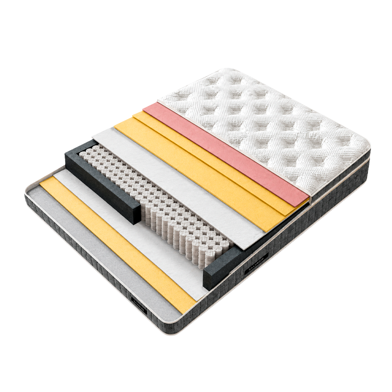 Тапицирана спалня с матрак MINI PUZZLE 160 х 200 - антрацит 18, снимка 5
