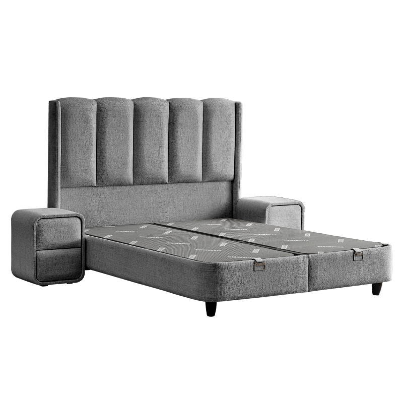Тапицирана спалня MAGNUM 160 x 200 - антрацит SY