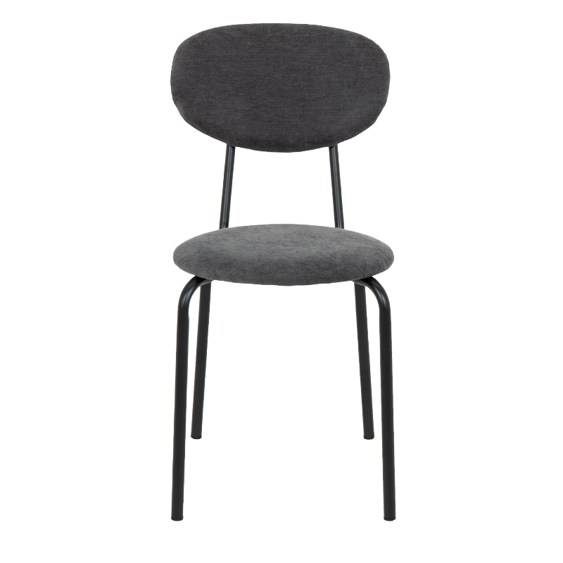 Трапезен стол DINE - тъмносив M18, снимка 3