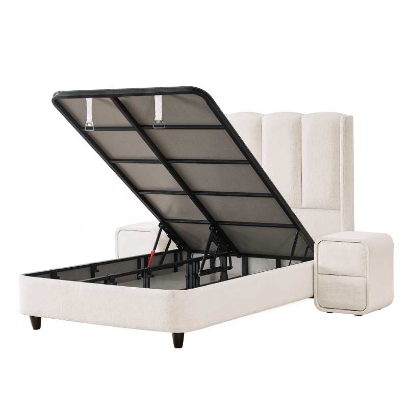 Тапицирана спалня с ракла MAGNUM 120 х 200 - крем AN, снимка 3