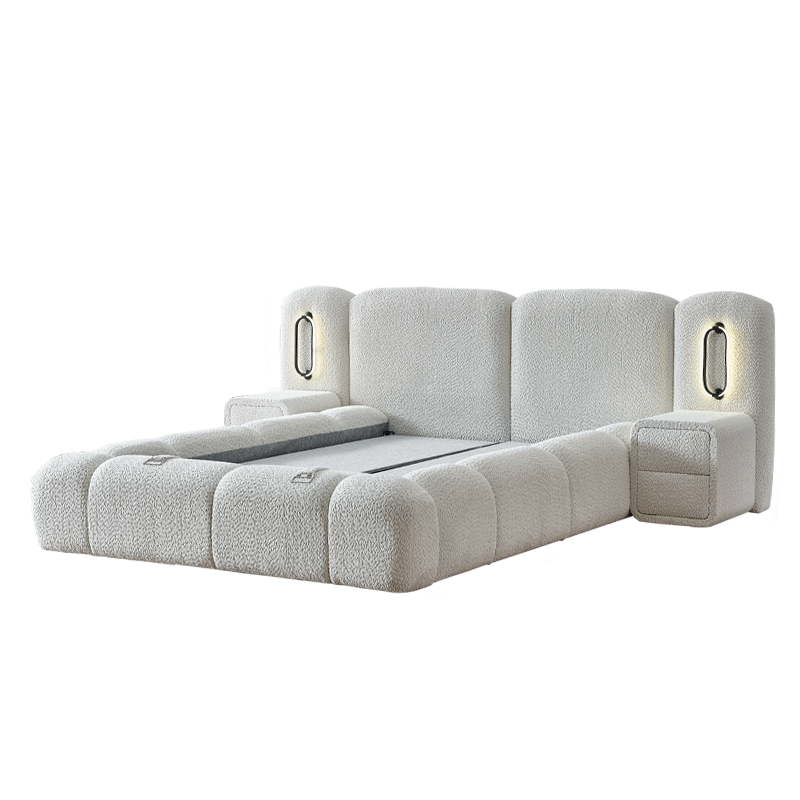 Тапицирана спалня с ракла BUMBY LUX 140 х 200, снимка 2