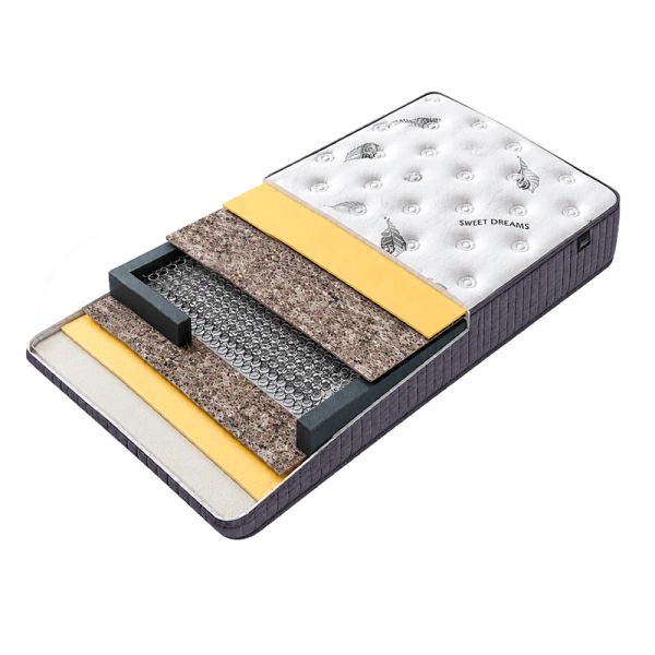 Boxspirng bed with mattress CARIA 90 x 190 - View 5