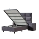 Boxspirng bed with mattress CARIA 90 x 190 - View 3
