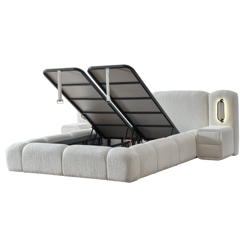 Тапицирана спалня с ракла BUMBY LUX 150 х 200, снимка 3