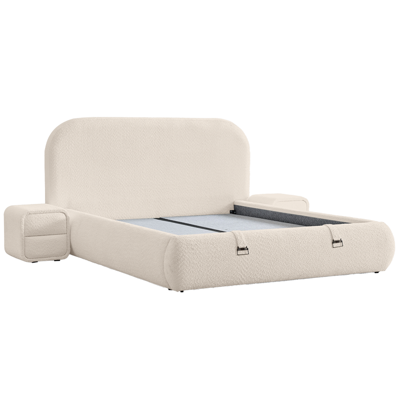 Тапицирана спалня с матрак FABER 150 х 200, снимка 2
