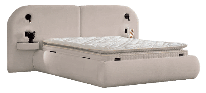 Тапицирана спалня с матрак ELYSIA 180 х 200, снимка 6