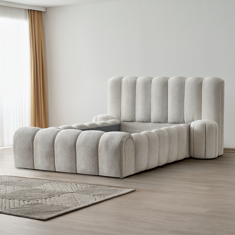 Тапицирана спалня с ракла CARLA 150 х 200, снимка 3