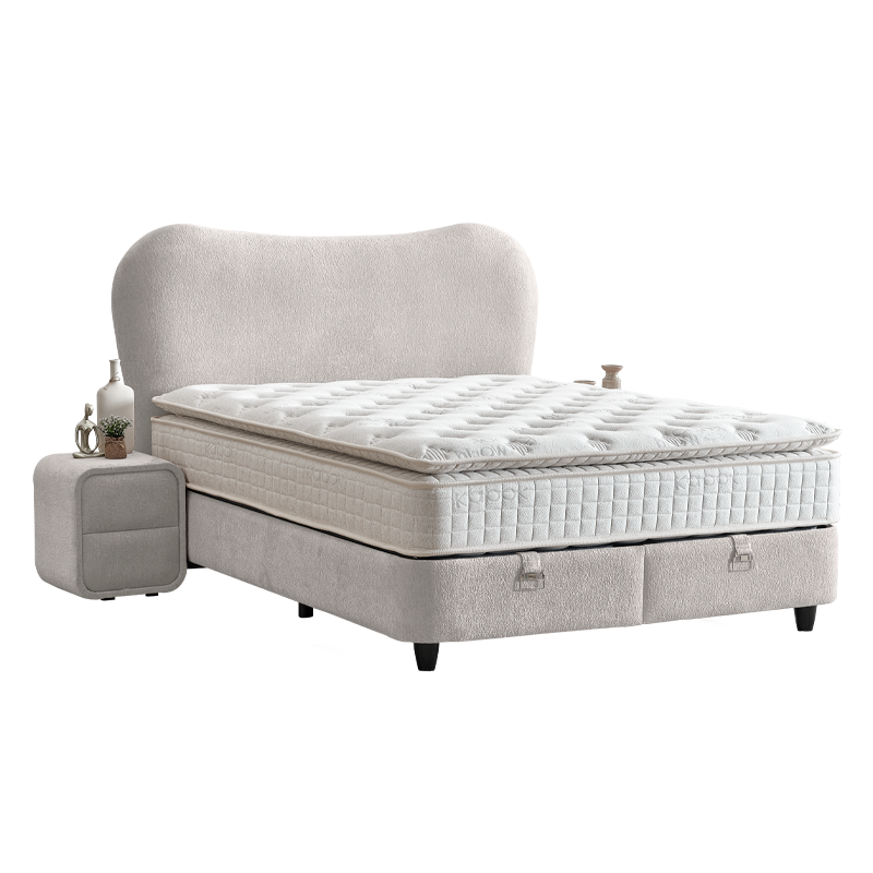 Тапицирана спалня с матрак MOON 140 х 200