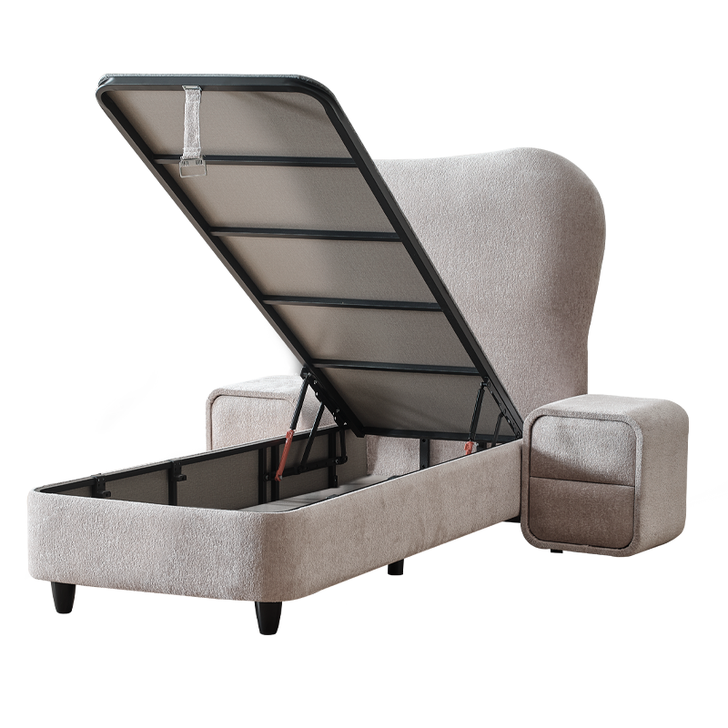 Тапицирано легло с ракла MOON 120 х 200, снимка 2