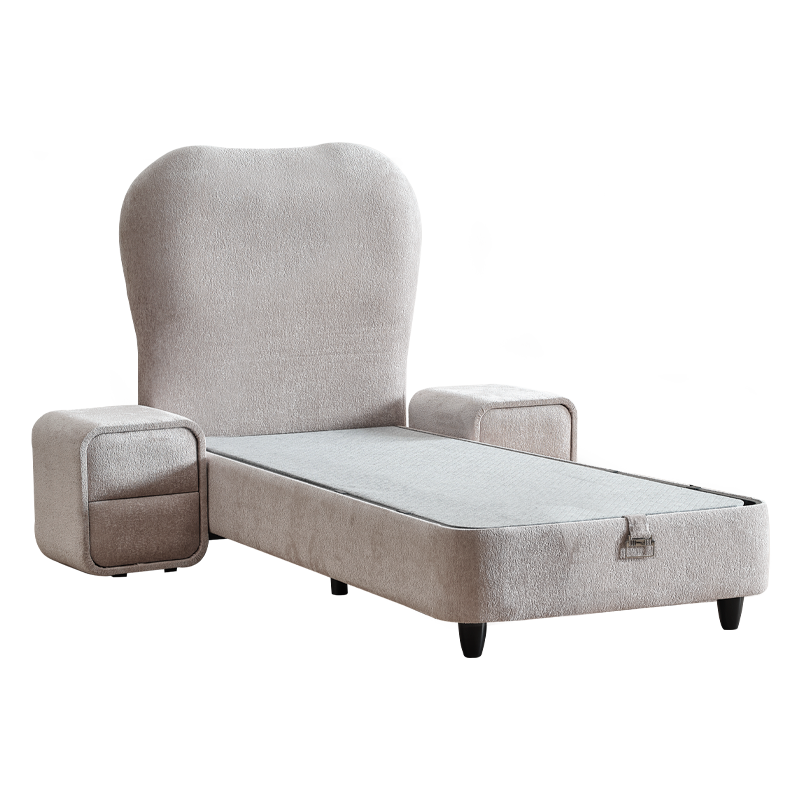 Тапицирано легло с ракла MOON 120 х 200, снимка 4