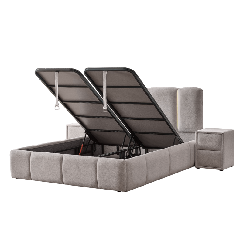 Тапицирана спалня с ракла ALLURE 160 х 200, снимка 2