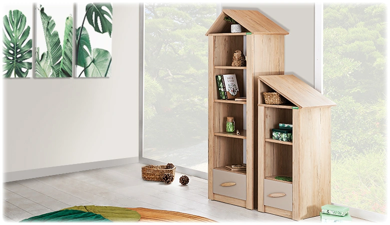 Детска етажерка за книги MY HOUSE