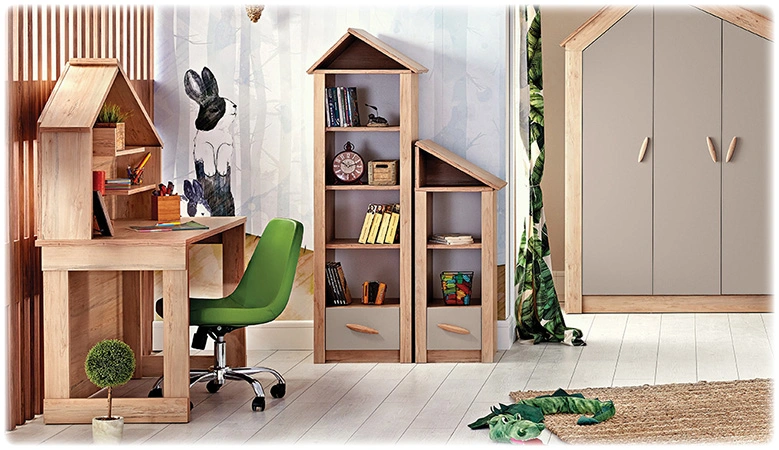 Детска етажерка за книги MY HOUSE