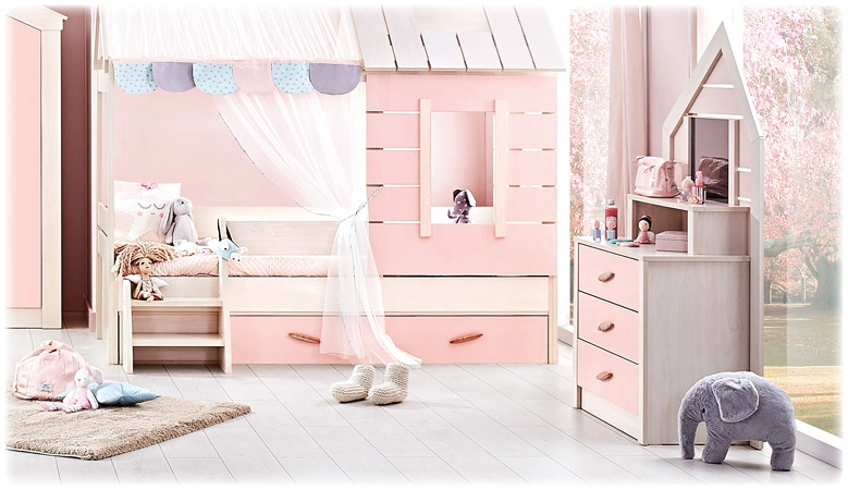 Детски скрин PINK HOUSE