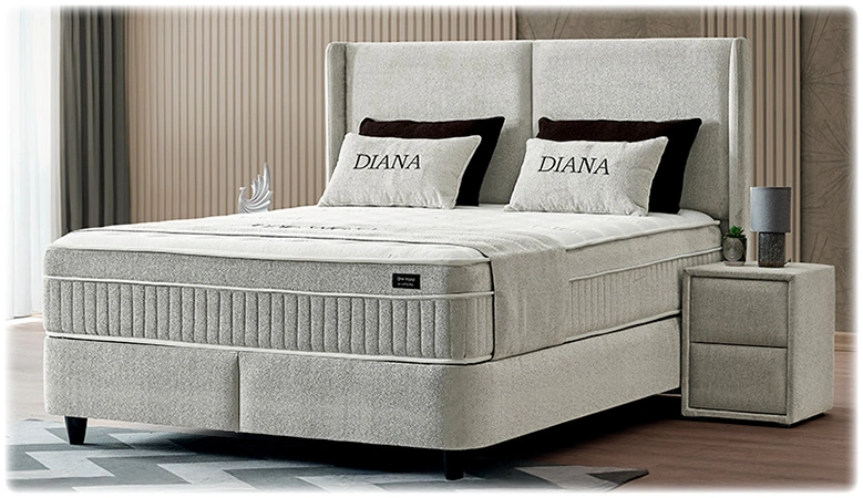 Тапицирана спалня с матрак DIANA
