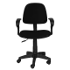 Office chair Carmen 6012 - black - 2
