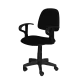 Office chair Carmen 6012 - black - 3