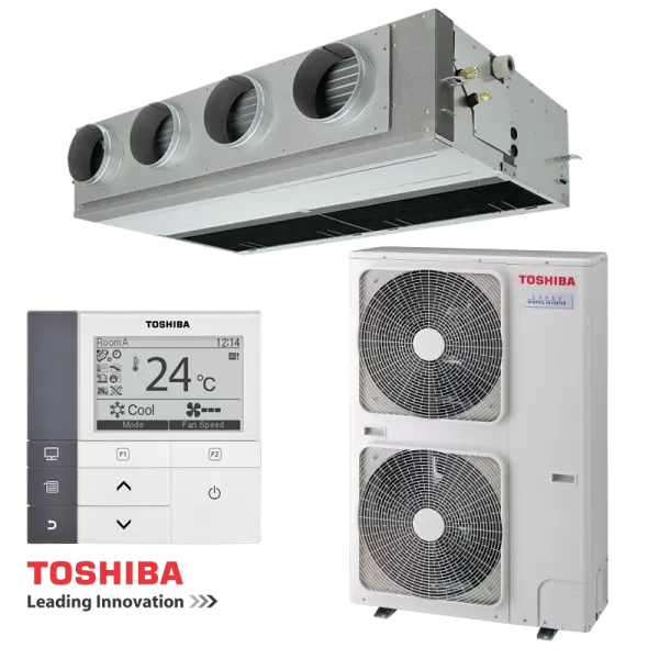 Duct Air conditioner Toshiba RAV-HM1601BTP-E + RAV-GM1601ATP-E