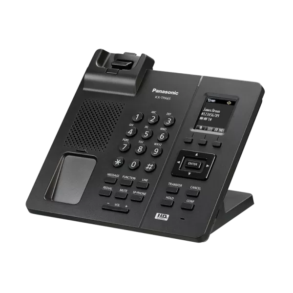 Безжичен телефон Panasonic KX-TPА65 - черен - 3