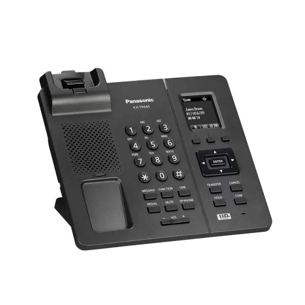 Безжичен телефон Panasonic KX-TPА65 - черен - 4
