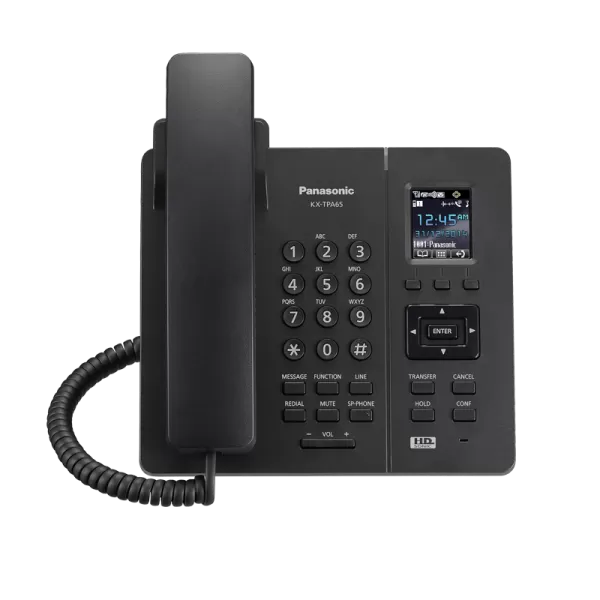 Безжичен телефон Panasonic KX-TPА65 - черен - 5