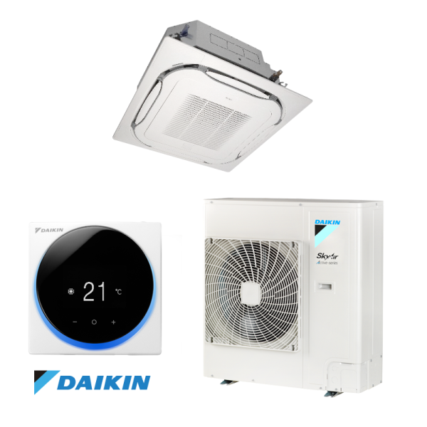 Касетъчен климатик Daikin FCAG140B + RZASG140MY1 - трифазен